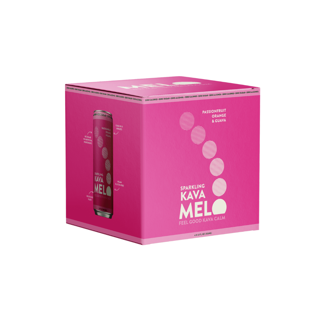 Passionfruit, Orange & Guava - 4 Pack - Melo